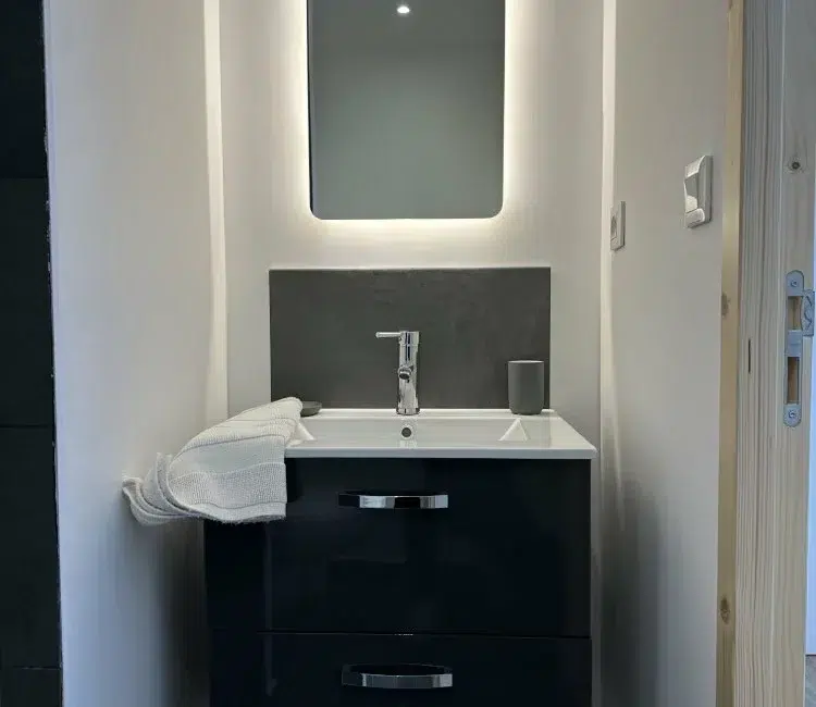 Salle de bain T1 communiquant